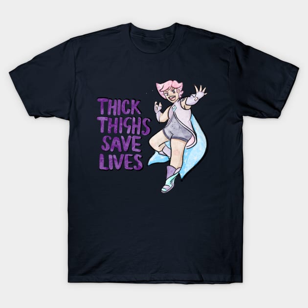 Thick Thighs Save Lies T-Shirt by Aymzie94